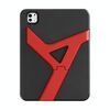 Per iPad Air 11 2024 / 11 2025 YOYOISLES Air Rum Series EVA Tablet Case (Nero Rosso)