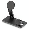 T8 3 in 1 Dock di ricarica wireless magnetico pieghevole per Apple Watch / iPhone / AirPods (nero)
