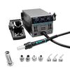 Stazione di saldatura ad aria calda SUGON 8650 1300W Stazione di dissaldatura CPU scheda madre per manutenzione di grandi impianti eolici con 7 ugelli ad aria (spina UE)