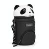 Cwatcun D162 Piccolo cilindro per obiettivo della fotocamera Cartone animato Panda Copertura protettiva per obiettivo della fotocamera
