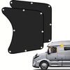 2 pezzi di protezione solare per auto, isolamento termico, tende parasole laterali anteriori