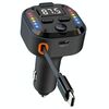 C69 PD 30W Caricabatterie rapido Trasmettitore FM Caricabatterie per auto Bluetooth con cavo estensibile di tipo C