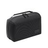 Borsa portaoggetti per cavi digitali RPET a doppio strato per viaggi d'affari, organizer per auricolari Bluetooth (nero)
