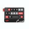 Tastiera meccanica cablata RGB Hot Swap con manopola a bilanciere, programmazione macro, tastiera da gioco personalizzata (nera)