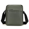 WEPOWER Borsa a tracolla da uomo grande capacità Borsa a tracolla per il tempo libero per viaggi pendolari (verde Amry)