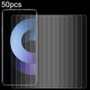 Per Wiko Hi Enjoy 70 Plus 50 pezzi 0,26 mm 9H 2,5D Pellicola in vetro temperato