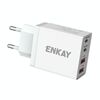 ENKAY FC-002 55W Dual USB-A Dual USB-C / Type-C Caricabatterie rapido a quattro porte (spina UE)