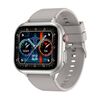 TK17 1.91 pollici Schermo Orizzontale Cinturino in Silicone Smart Watch Supporta ECG Elettrocardiogramma (Grigio)