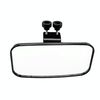 Specchietto retrovisore universale per yacht offshore con specchio centrale quadrato (nero)