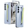 Per Samsung Galaxy Z Fold6 GKK Custodia per telefono PC integrata con slot per penna, penna inclusa (blu)