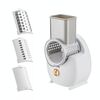 CY-661 3 in 1 Tagliaverdure elettrico multifunzione a rullo da cucina, specifiche: spina UK bianca