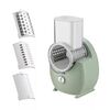 CY-661 3 in 1 Tagliaverdure elettrico multifunzione a rullo da cucina, specifiche: spina UE verde