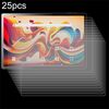 Per Logicom Tab XL 14 25 pezzi 9H 0,3 mm Pellicola in vetro temperato antideflagrante