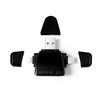 Lettore di schede universale 7 in 1 AJ-701 USB-A a USB-C / Tipo-C + Micro USB + 8 pin (nero)