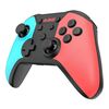 Ajazz AG180 Gamepad wireless Bluetooth + cablato a doppia modalità per Switch / PC / Android / iOS (blu rosso)