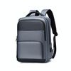 OUMANTU 6012 Zaino sportivo impermeabile per laptop di grande capacità con porta USB (grigio ardesia)