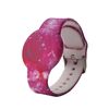Per AirTag Locator Kids Cinturino impermeabile per orologio Dispositivo anti-smarrimento Custodia protettiva stampata in silicone, Stile: viola stellato