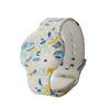 Per AirTag Locator Kids Cinturino impermeabile per orologio Dispositivo anti-smarrimento Custodia protettiva stampata in silicone, Stile: Foglie