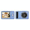 DC15 2,4 pollici 18X Zoom digitale Fotocamera 4K HD Video 64MP Riprese (Blu)