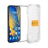 Per Motorola Moto G15 / G15 Power ENKAY Pellicola in vetro pieno in silicone ad alto tenore di allumina di facile installazione