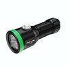 Sea Frogs SF-30 100m/325FT Luce video subacquea 3000 lm Torcia subacquea (verde)