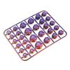 Accessori per la modifica del tappo a vite esagonale per motocicletta E-Bike Decorazione con vite in titanio bruciato elettrolitica (viola)