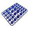 Accessori per la modifica del tappo a vite esagonale per motocicletta E-Bike Decorazione con vite in titanio bruciato elettrolitica (blu)
