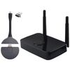 Measy AM1810 Proiettore schermo wireless 3 in 1 con trasmettitore e ricevitore, spina: spina UE