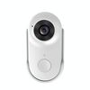 Registratore per animali domestici con collare, telecamera per cani e gatti, dimensioni: WiFi con scheda di memoria da 64 GB (bianco)