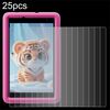 Per Blackview Tab A5 Kids 8.0 25 pezzi 9H 0.3mm Pellicola in vetro temperato antideflagrante
