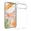 Per Google Pixel 10/10 Pro Custodia per telefono in TPU con texture impermeabile (trasparente)