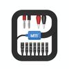 Per telefoni cellulari Apple serie 7-16 MaAnt M064 1M 8 in 1 Cavo di alimentazione flessibile per test di linea