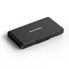 Blueendless M1 Universal M.2 SSD Scatola di immagazzinaggio antiurto e impermeabile (Nero)