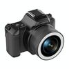 Mini telecamera digitale portatile Ultra HD 2K da 48 milioni di pixel, colore: nero