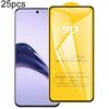Per Realme 14 Pro Lite 25 pezzi Pellicola in vetro temperato a schermo intero 9D Full Glue