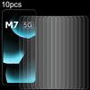 Per Xiaomi Poco M7 5G 10 pezzi 0,26 mm 9H 2,5D Pellicola in vetro temperato
