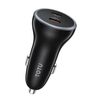 Caricabatterie per auto a ricarica rapida TOTU CC-6 60W USB-C / Type-C a due porte (nero)