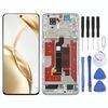Per Honor 200 Schermo LCD originale Digitizer assemblaggio completo con telaio (verde)