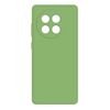Per OnePlus 13R Custodia per telefono in silicone liquido imitazione (verde matcha)