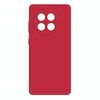 Per OnePlus 13R Custodia per telefono in silicone liquido imitazione (rosso)