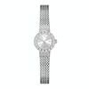 BS Bee Sister Orologio al quarzo elegante, leggero, di lusso, temperamento, antico, da donna, regalo di festa (argento classico)
