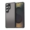 Per Samsung Galaxy S25 Ultra 5G Fan Dun Series TPU Hybrid PC Custodia per telefono glassata (nero)