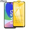 Per Samsung Galaxy F16 5G 25 pezzi 9D Full Glue Pellicola in vetro temperato a schermo intero