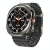 X7 1.51 pollici IPS Screen Bluetooth Smart Watch supporta il monitoraggio della salute (nero)