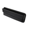 3311 2 in 1 Scatola portaoggetti per spazi vuoti per seggiolino auto, strisce di tappi per spazi vuoti, forniture per auto (nero)