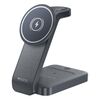 Yesido DS26 Supporto di ricarica wireless magnetico 4 in 1 con luce notturna (nero)