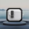 Per AirPods 3 Starship Custodia per auricolari wireless con interruttore magnetico (bianco blu)