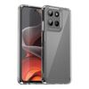 Custodia per telefono in TPU ibrida acrilica serie colorata per Motorola Moto G15 (trasparente)
