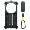 Per Ulefone Armor 28 Ultra / 28 Ultra Custodia per telefono con clip posteriore Ulefone termica con moschettone (nero)