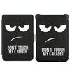 Per Pocketbook B606 628 633 632 627 616 Custodia per tablet intelligente in pelle TPU con verniciatura (Big Eyes ME)